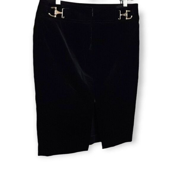 Gucci Pencil Skirt with Gold Hardware sz 42 - Picture 4 of 11